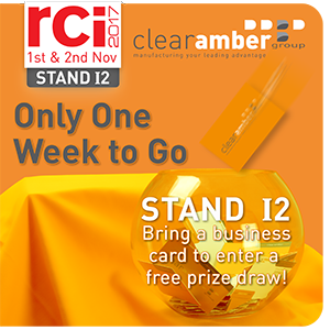 Free Entry & Clear Amber Business Card Prize Draw