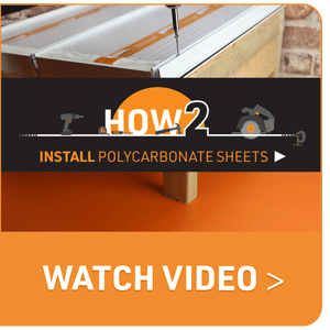 How to Install Polycarbonate Sheets with Snapa Glazing Bars