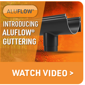 Introducing the Aluflow<sup>®</sup> Aluminium Gutter System
