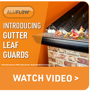 Introducing Aluflow<sup>®</sup> Gutter Leaf Guards